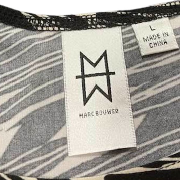 M by Marc Bouwer Career Bell Sleeves Stretchy Shift Dress - size L - Picture 5 of 15